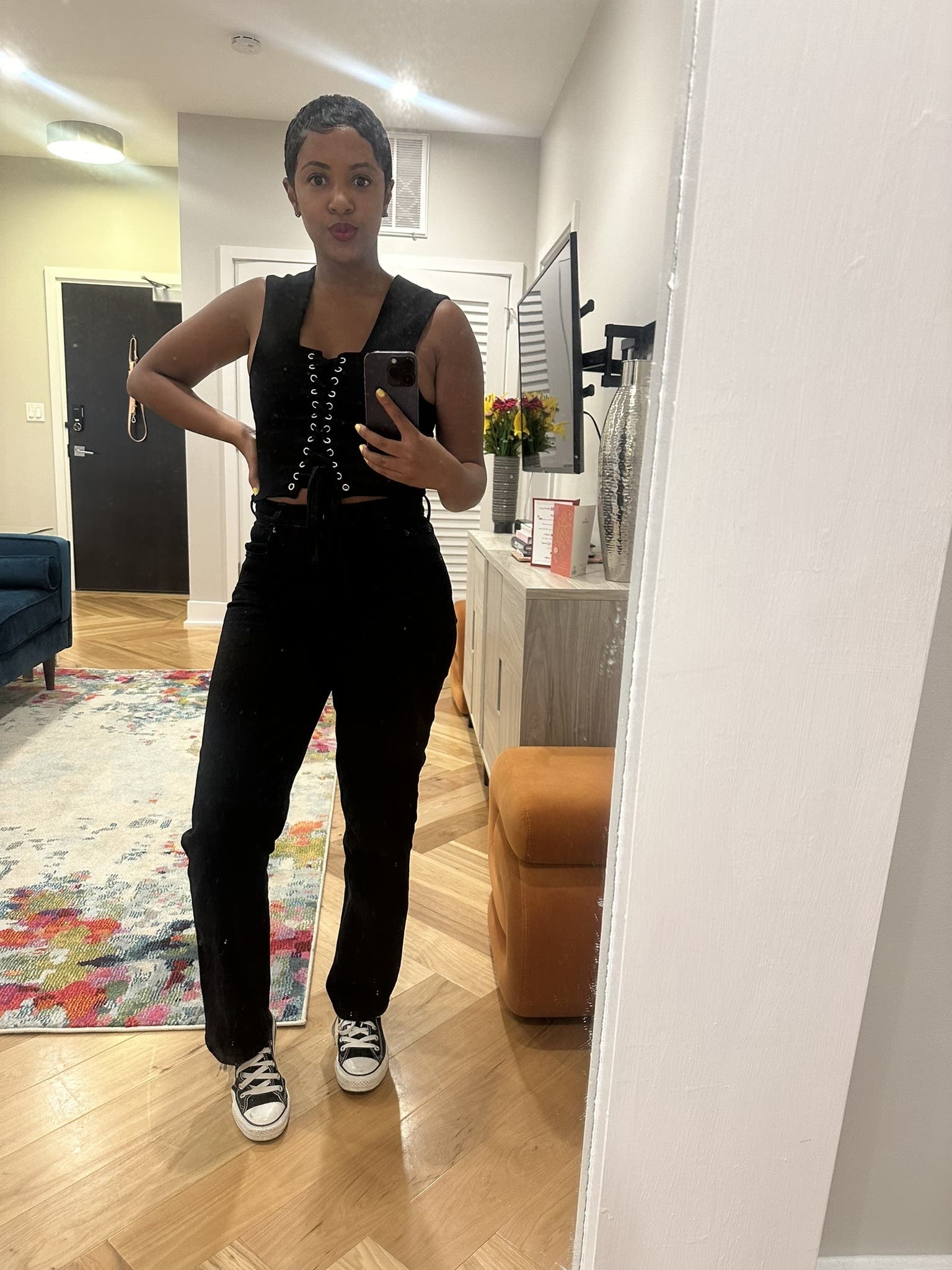 Lace Up Corset Top by TOME x RTR | Rent the Runway