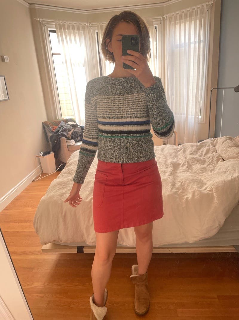 Striped Knit Sweater by See by Chloé | Rent the Runway