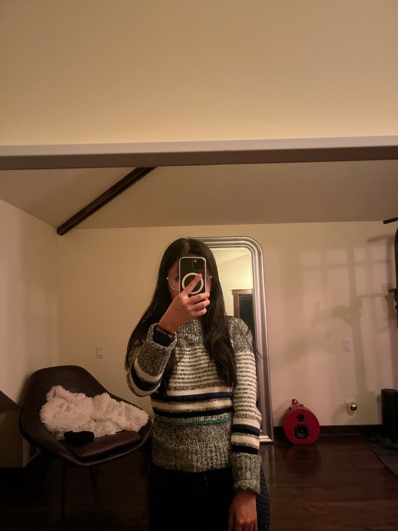 Striped Knit Sweater by See by Chloé | Rent the Runway
