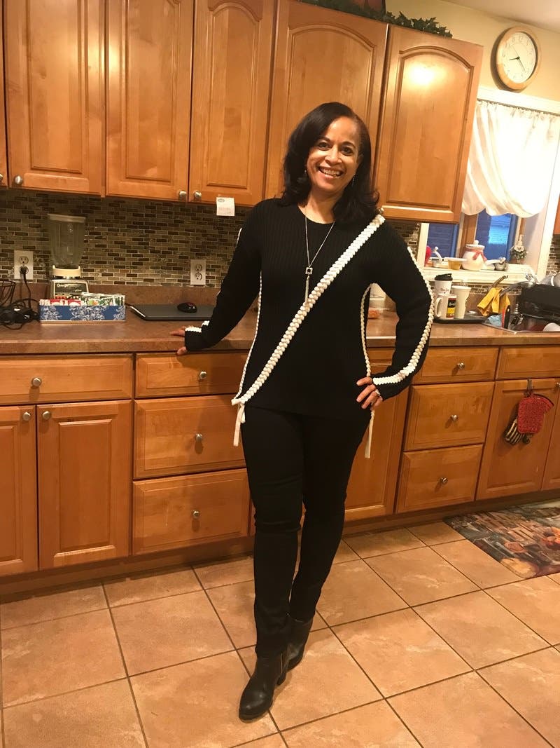 [新品] LUPO DI MARE セーター S 黒 Asymmetric Braid Sweater by Derek Lam 10 Crosby | Rent the Runway