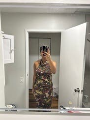 rent the runway backless dress Backless Lame Maxi Dress