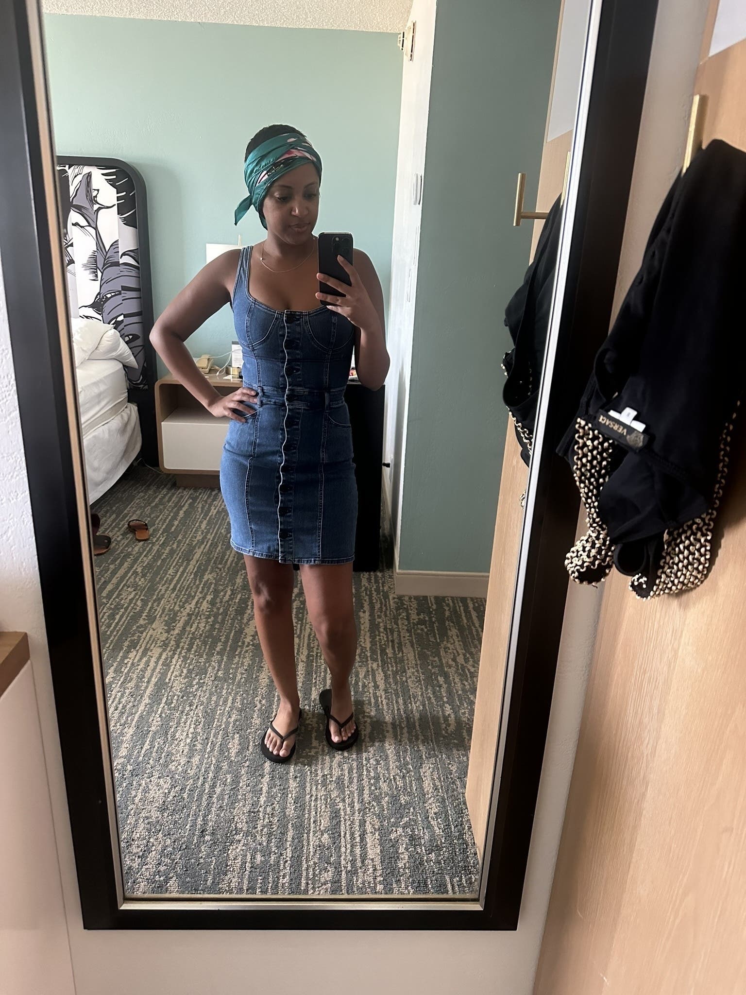 Denim Shannon Dress by 3x1 | Rent the Runway