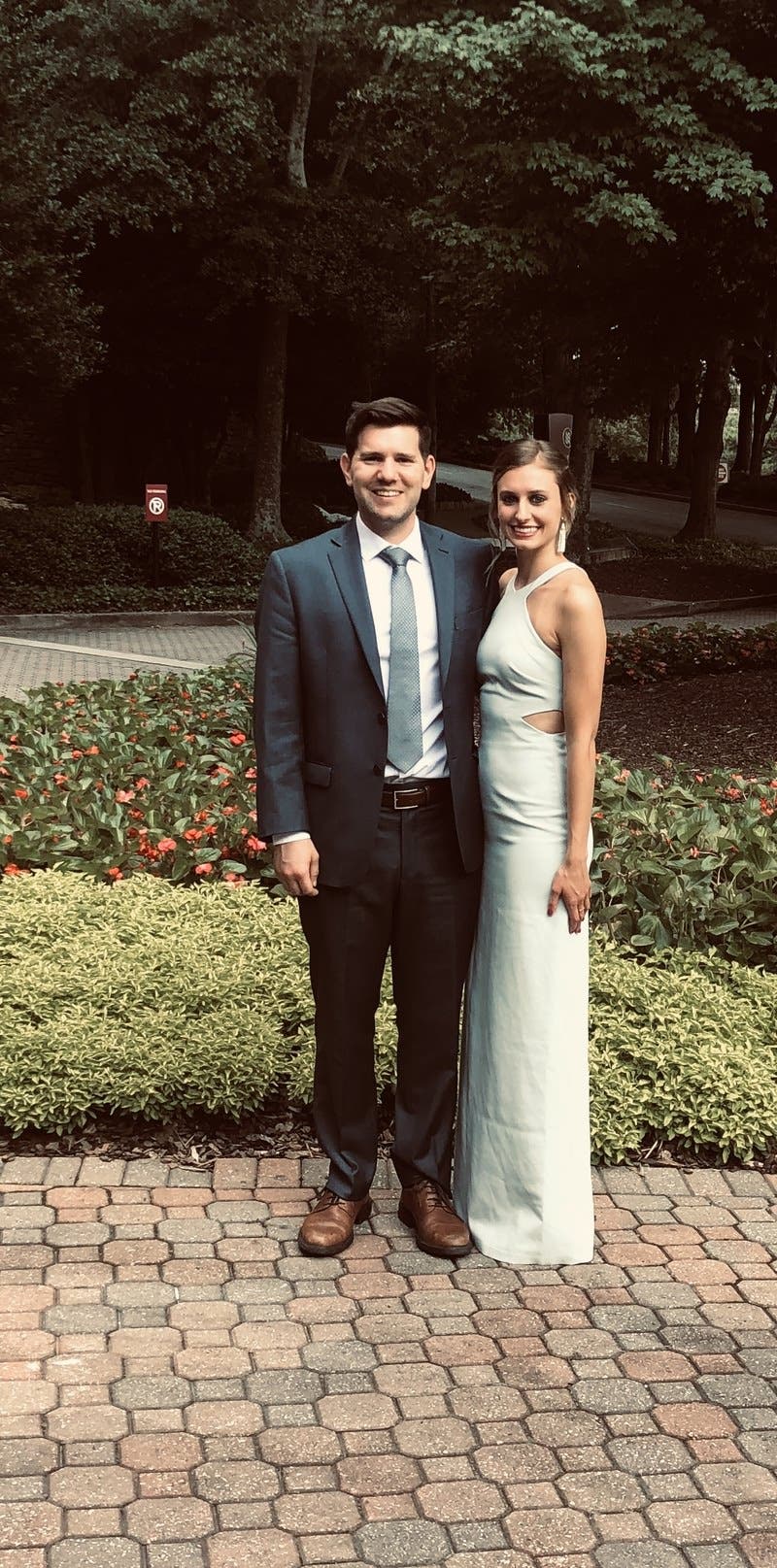 elizabeth and james tisha gown