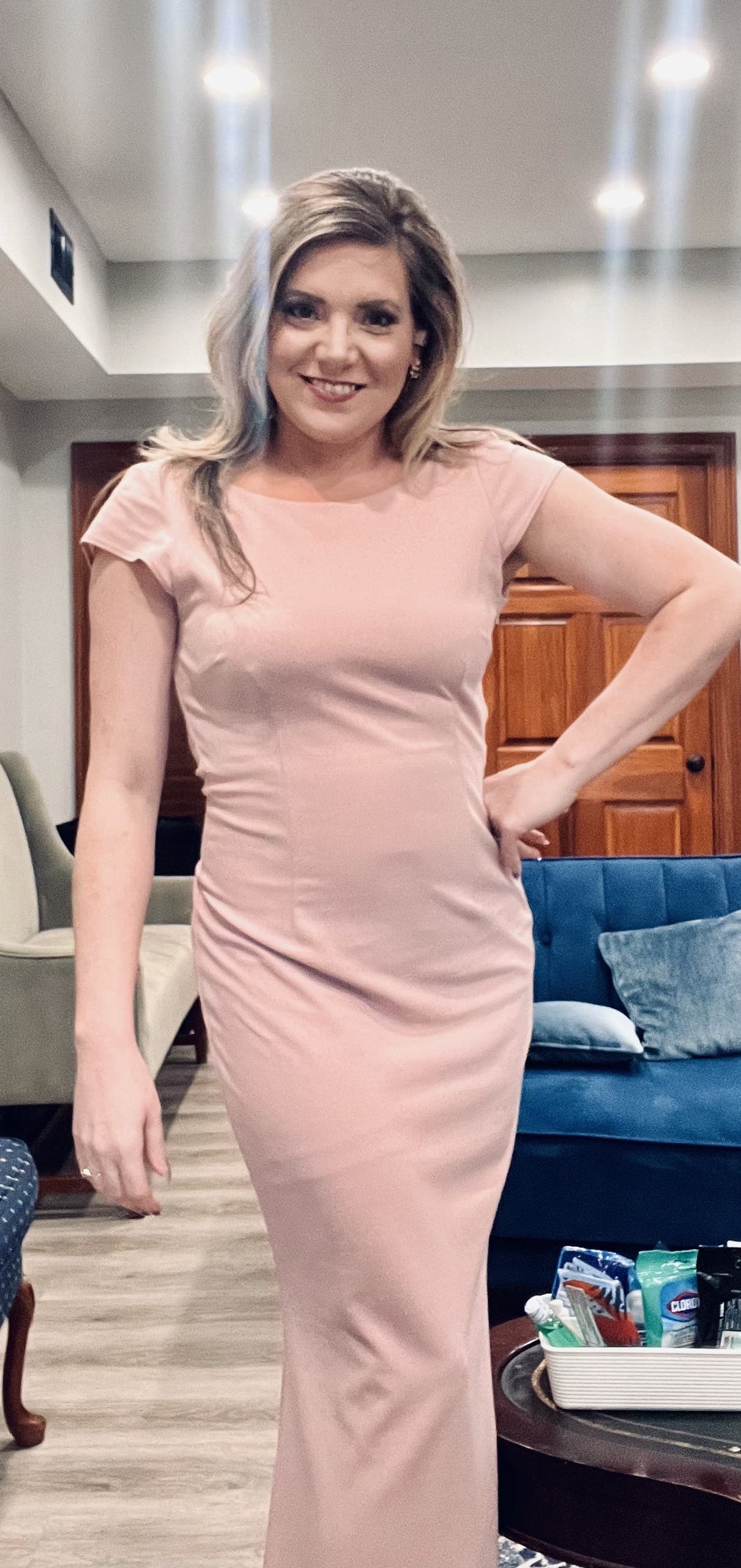 Rose Intrigue Bow Gown by Katie May Rent the Runway