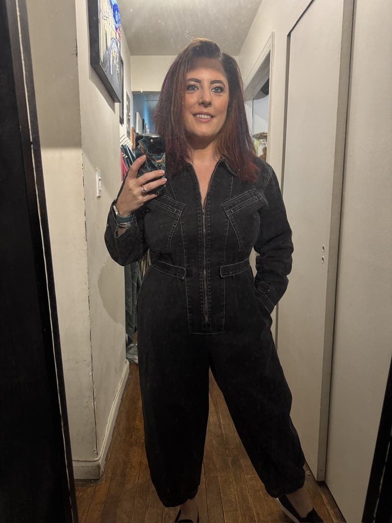 美品♡MARIA FULL SUIT ブラック Black Denim Flight Suit by Zero + Maria Cornejo | Rent the Runway