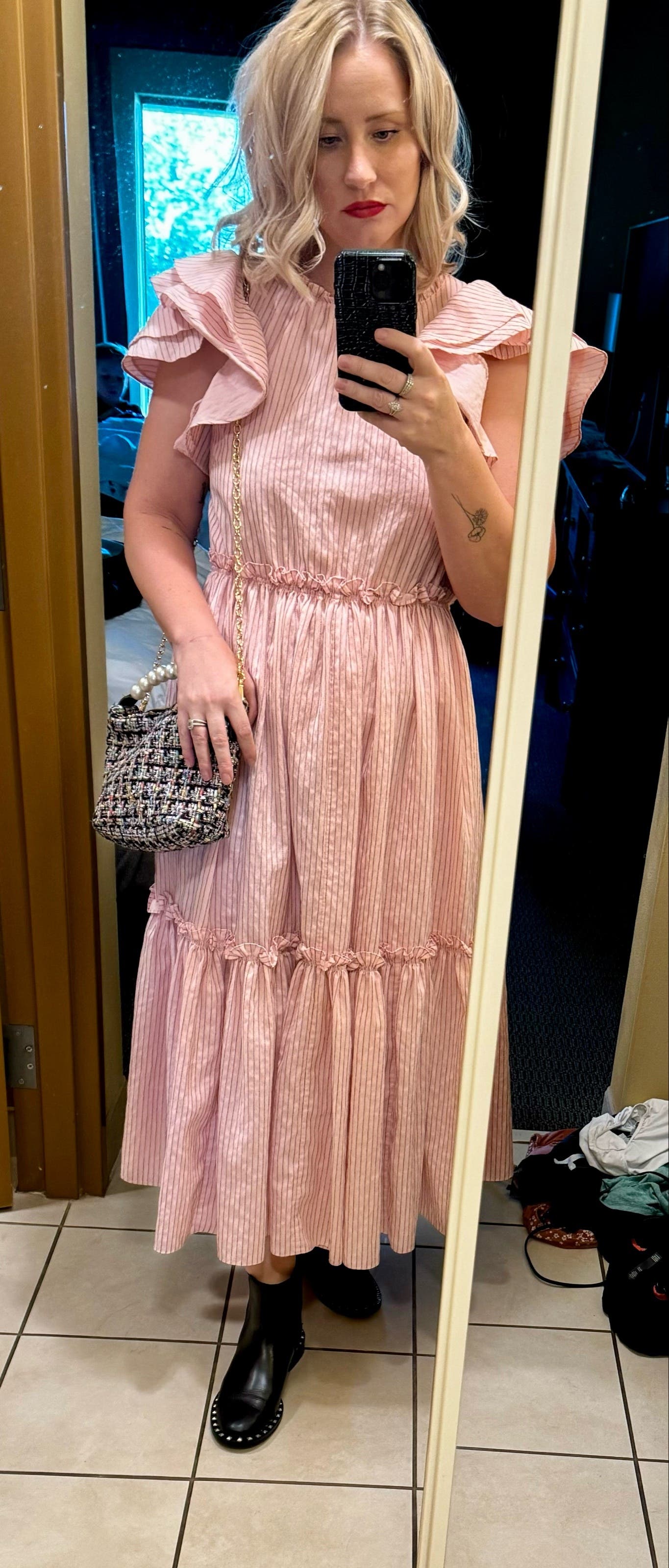 Sofia Stripe Midi Dress by Cinq à Sept | Rent the Runway