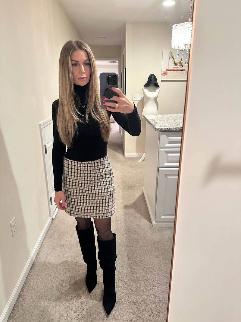 ミニスカート Houndstooth Mini Skirt Houndstooth Mini Skirt by Great Jones | Rent the Runway