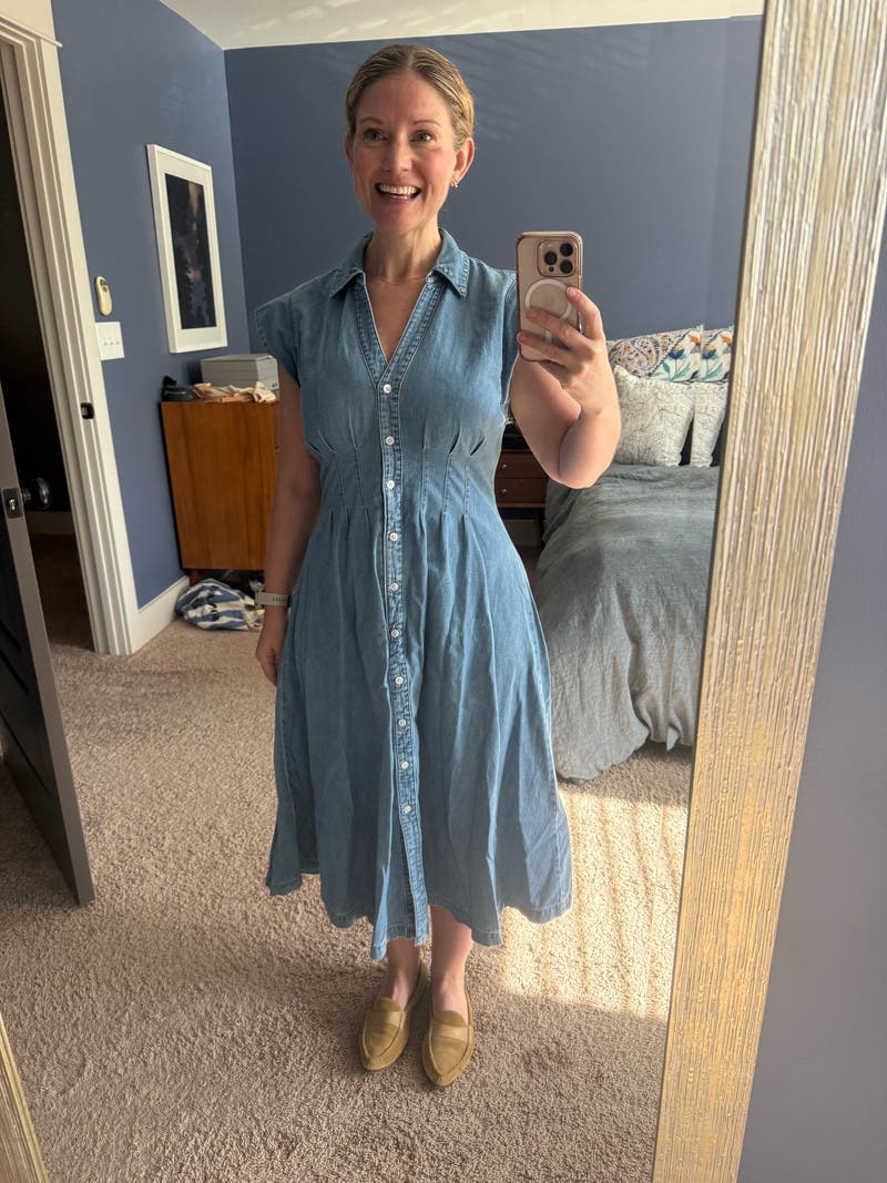 ruben cotton midi dress Ruben Midi Dress by Veronica Beard
