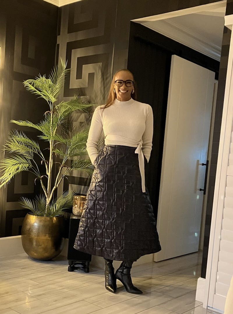 Quilted Maxi Skirt by Patou | Rent the Runway