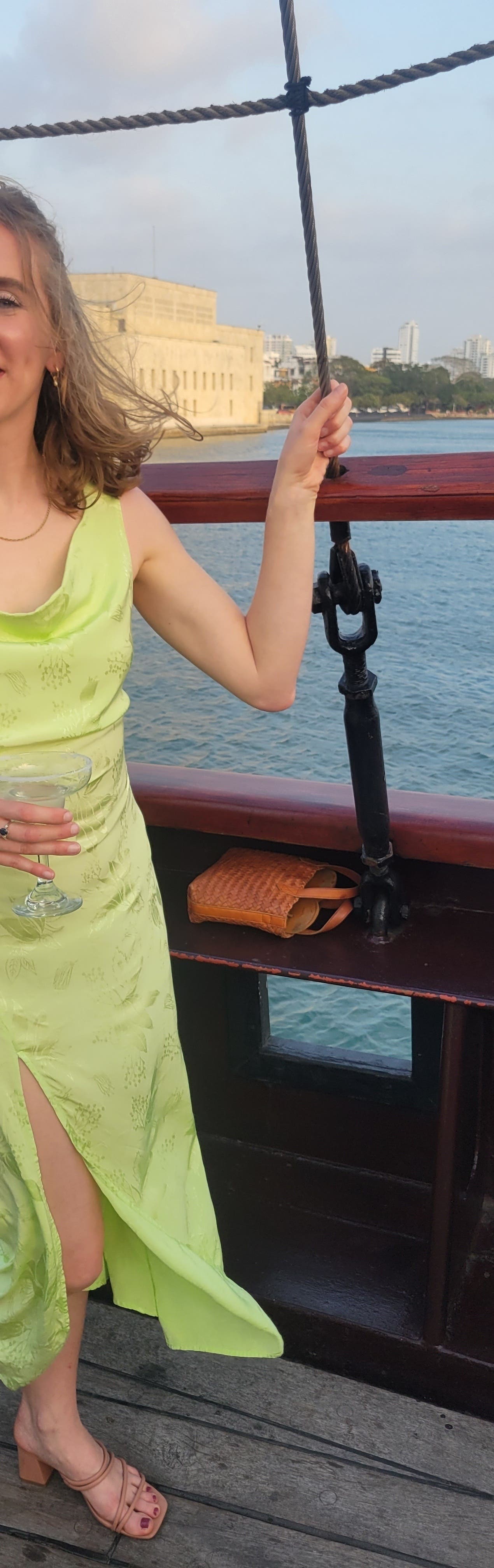 formal midi dress with slit Sleek Style High Slit Bodycon Midi Dress