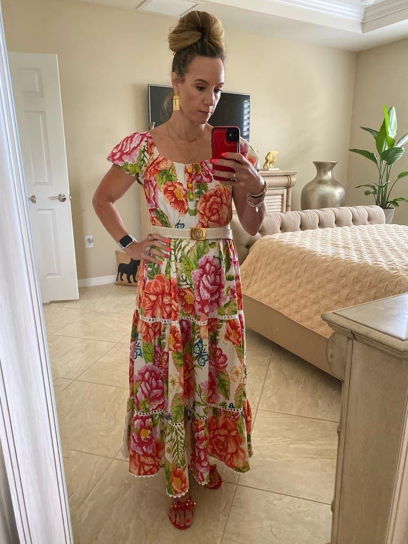 Vintage Floral Maxi by FARM Rio | Rent the Runway