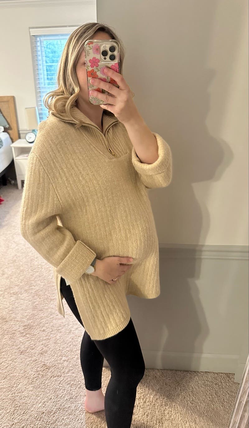 Zitah Half Zip Sweater by Nanushka | Rent the Runway