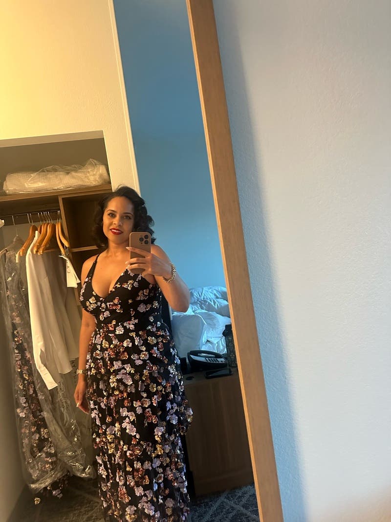 dress the population lorain gown Lorain Gown