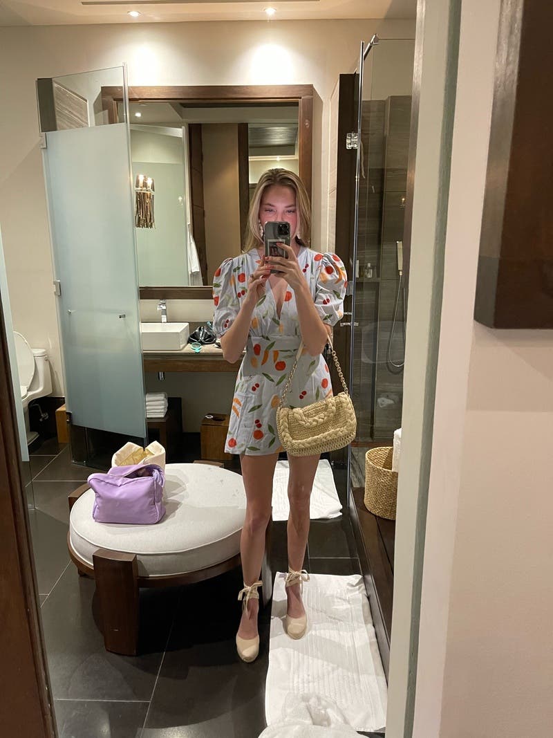 Calypso Short Sleeve Mini Dress by FINDERS KEEPERS | Rent the Runway