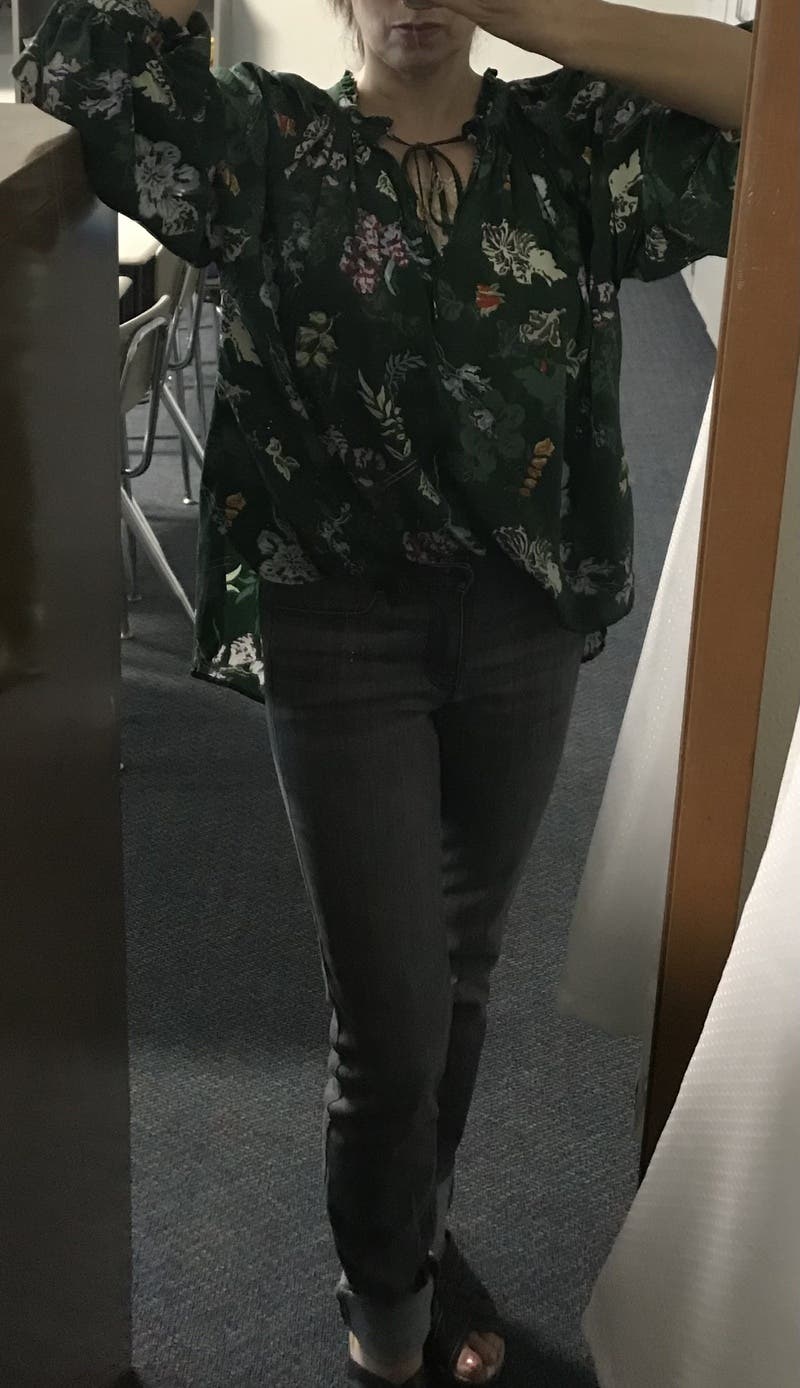 ZADIG&VOLTAIRE リバーシブルブルゾン レーヨン 花柄 イタリア製