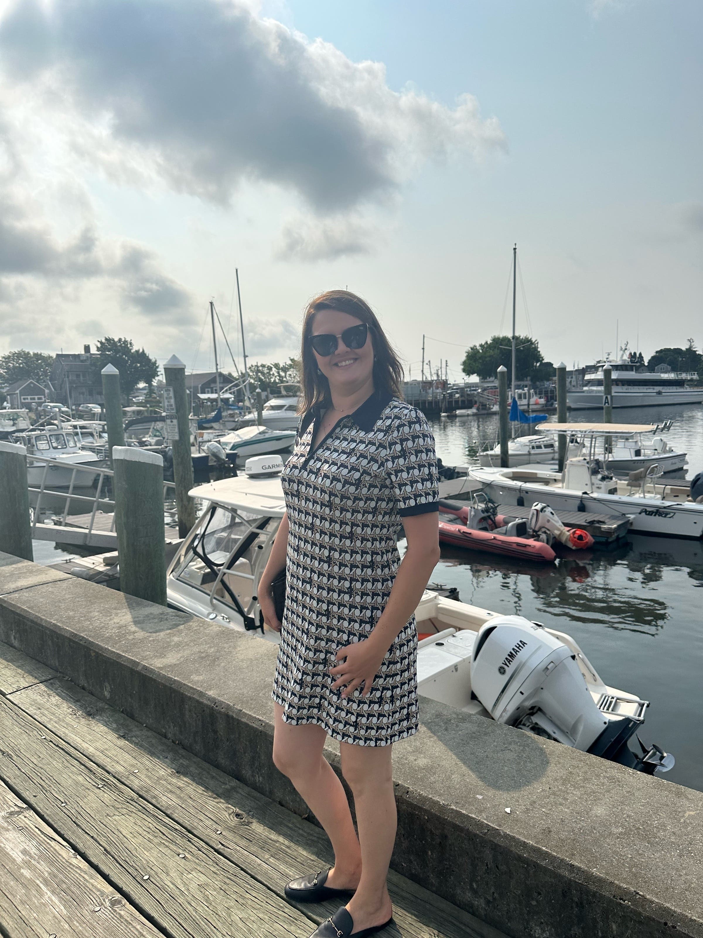 Basketweave Polo Dress by Tory Burch | Rent the Runway