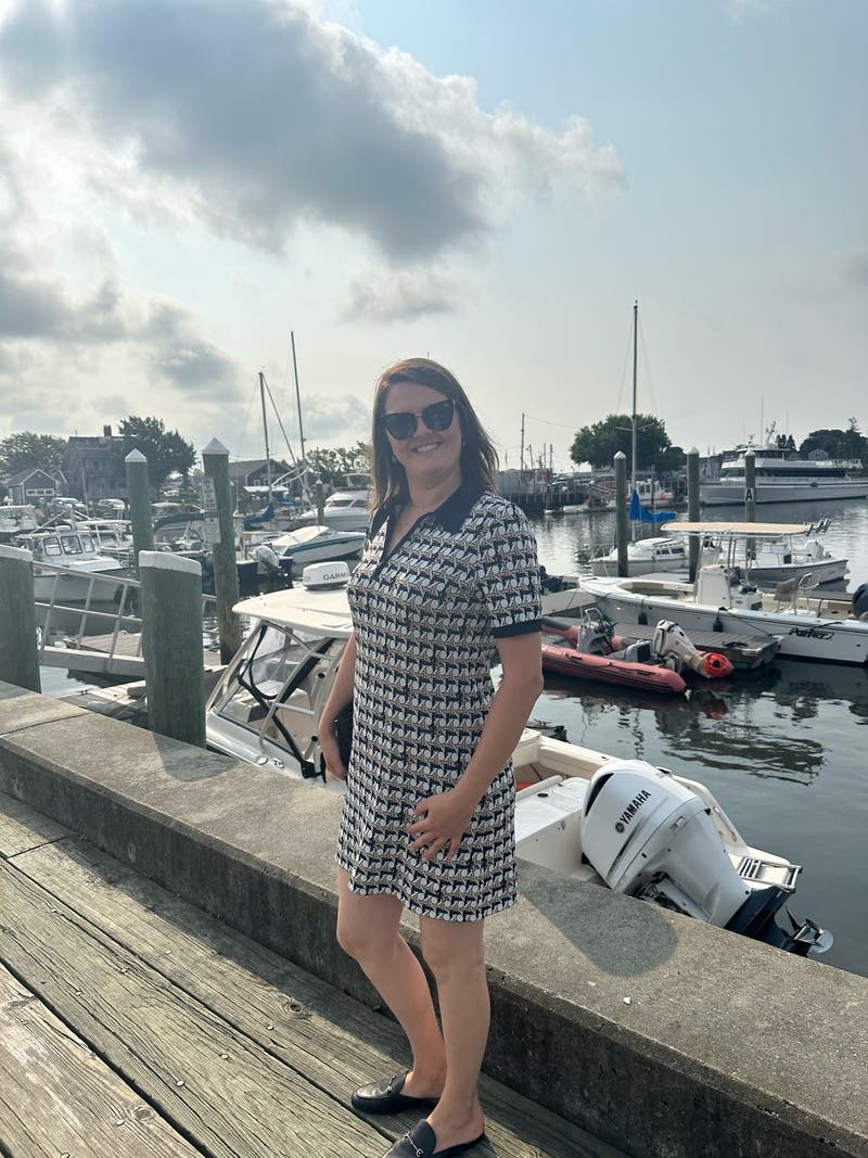 Basketweave Polo Dress by Tory Burch | Rent the Runway