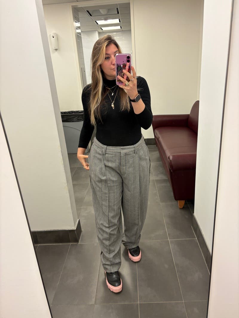 Herringbone Pants by GANNI | Rent the Runway