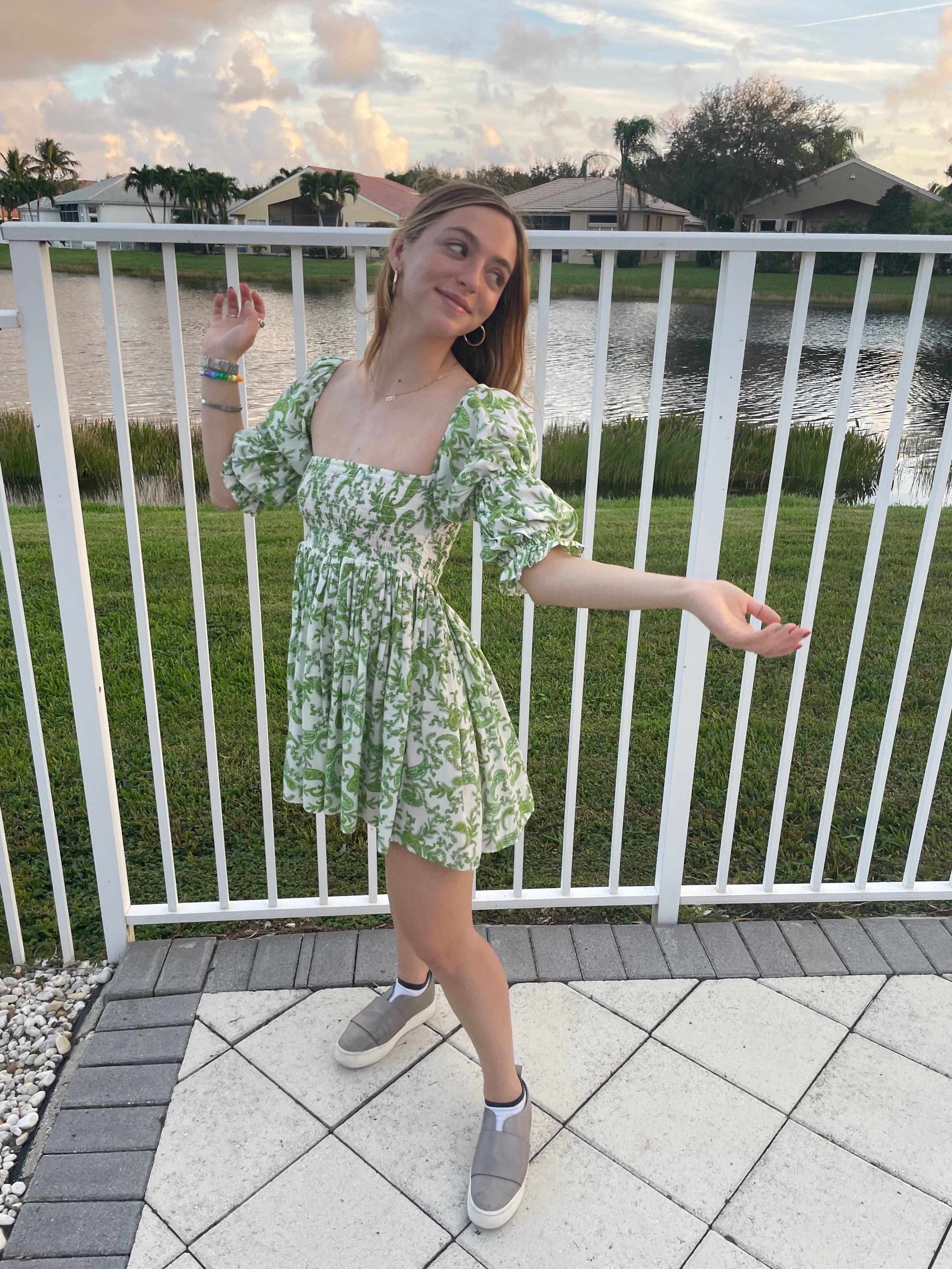 Green Zadie Dress by MISA Los Angeles | Rent the Runway