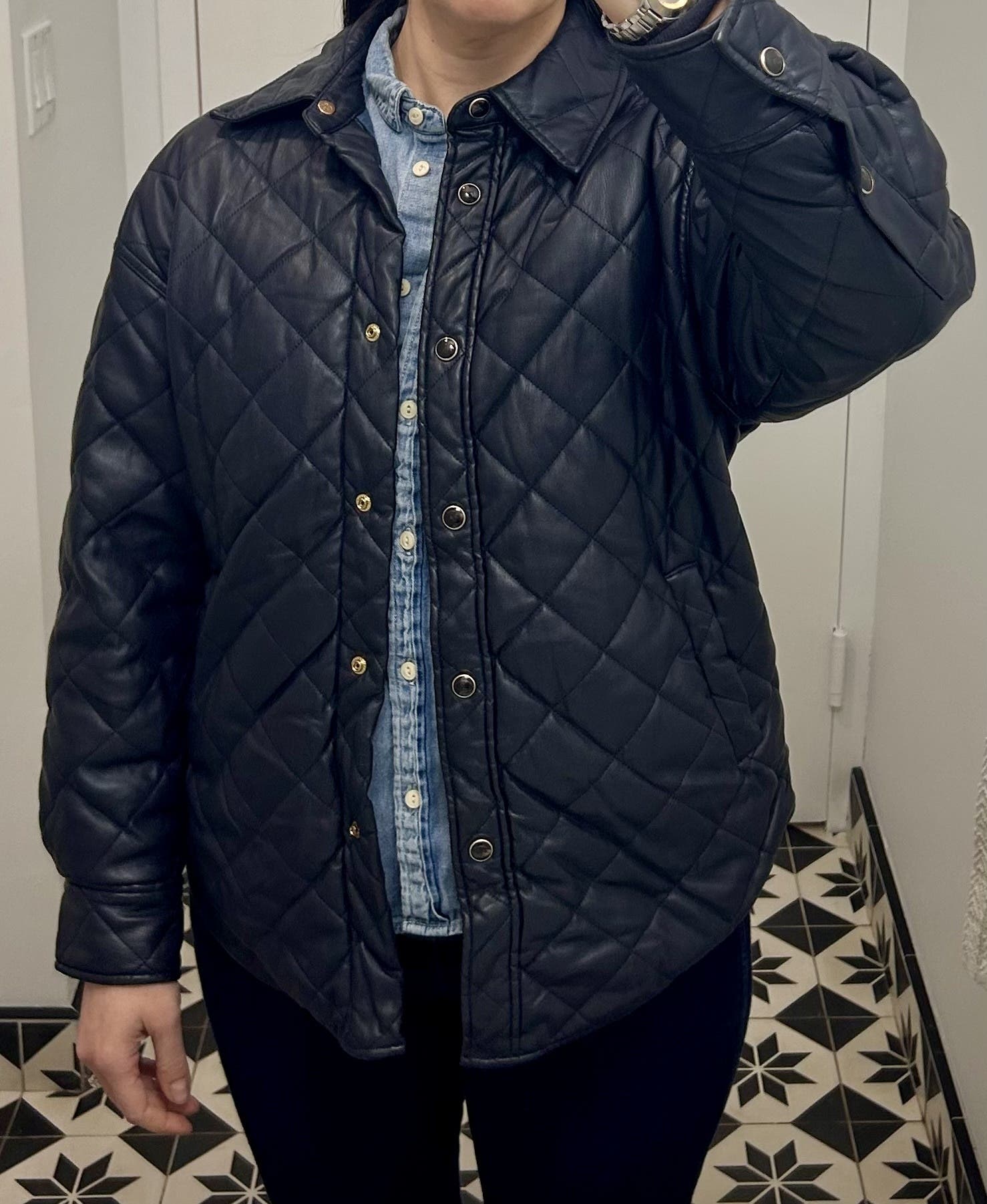 Quilted Shirt Jacket by Scotch & Soda | Rent the Runway