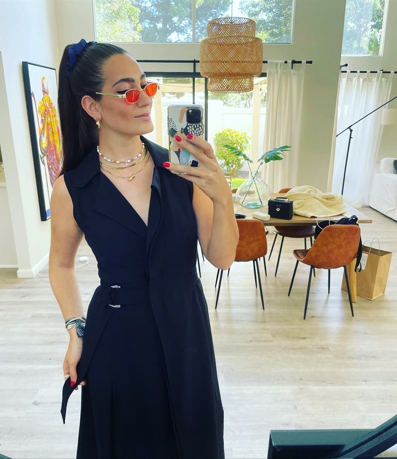 Black Belted Midi Dress by Jason Wu x RTR | Rent the Runway