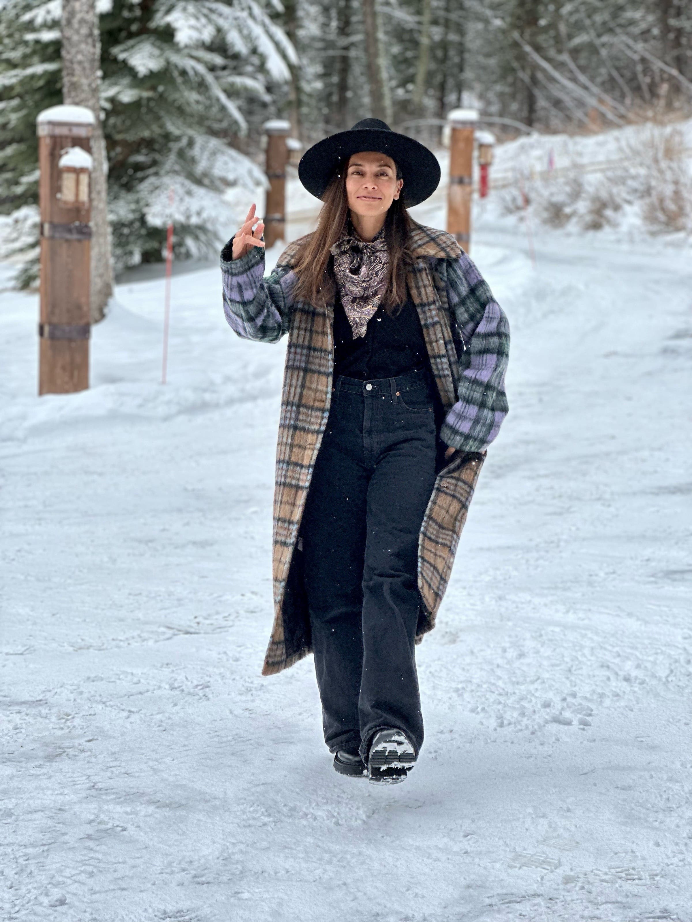 Mixed Plaid Coat by Peter Som x RTR | Rent the Runway