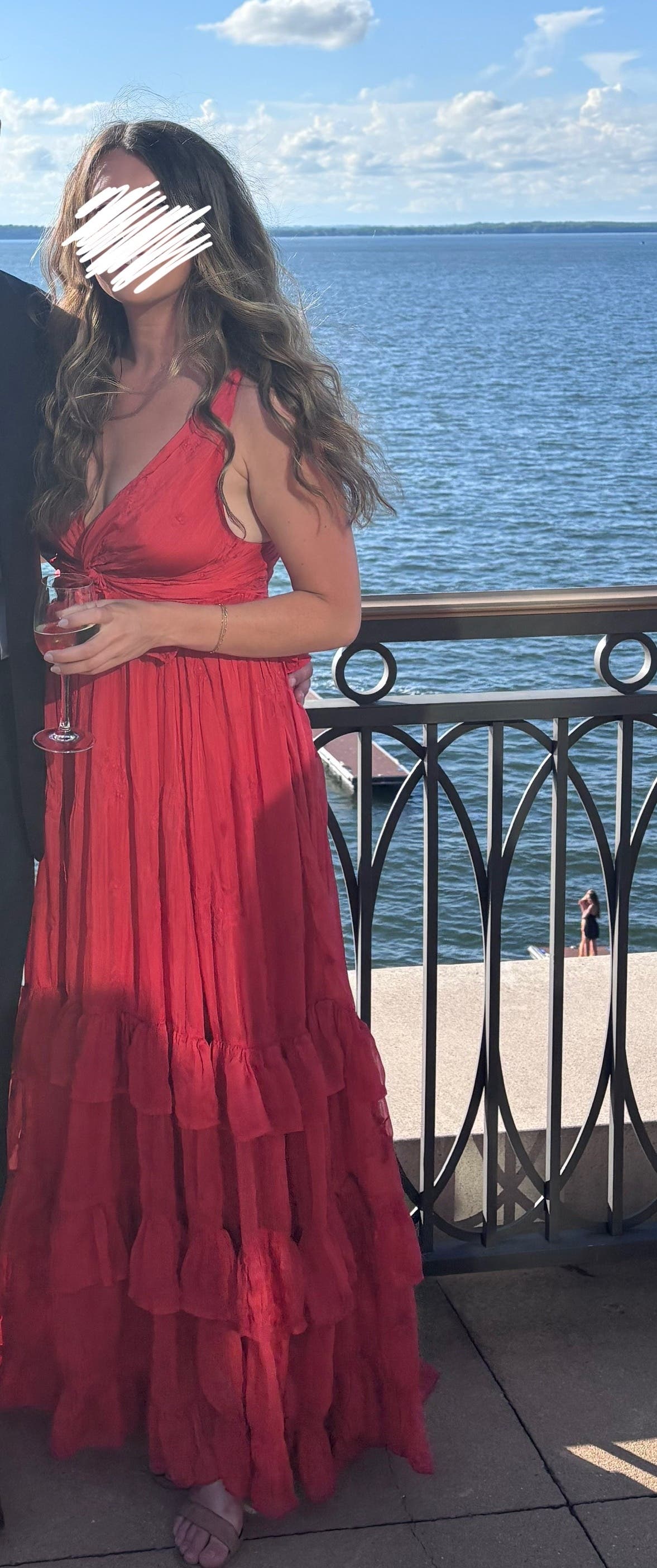 ワンピース Bibiy CAMELLIA RIBBON DRESS CAMELLIA RIBBON DRESS/158cm/着用サイズF｜Bibiy.