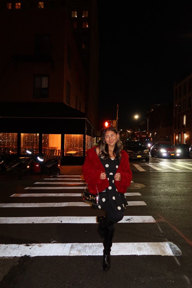 Perfect polka dot moment
