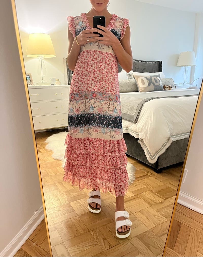 Paisley Garden Border Dress by Anna Sui | Rent the Runway