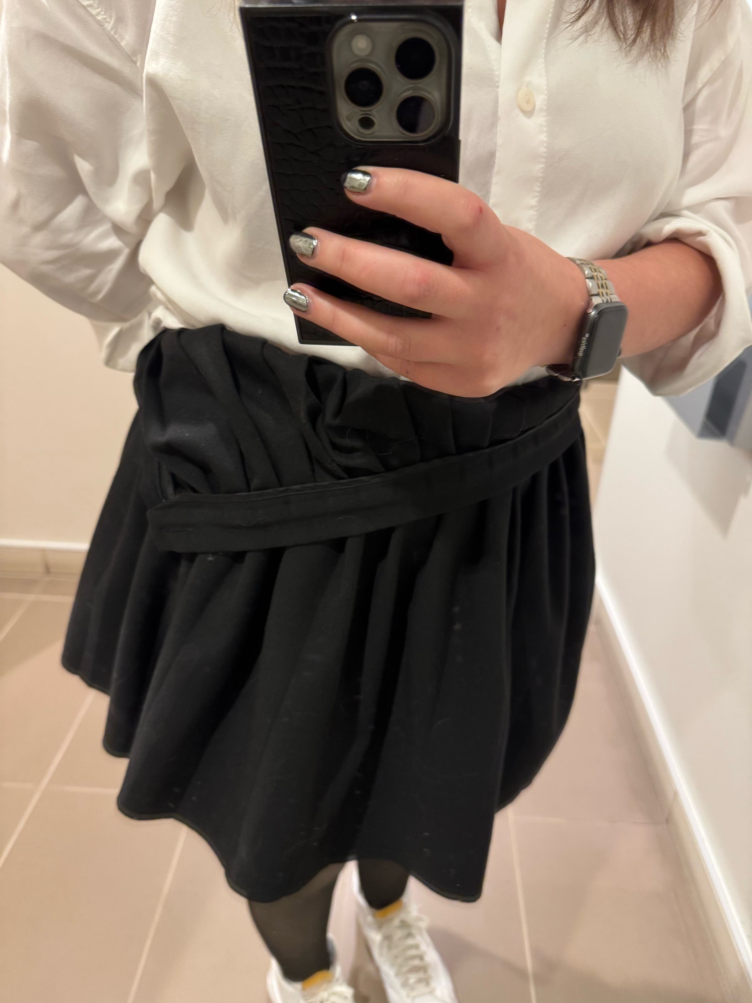 Twill Mini Skirt by MM6 Maison Margiela | Rent the Runway