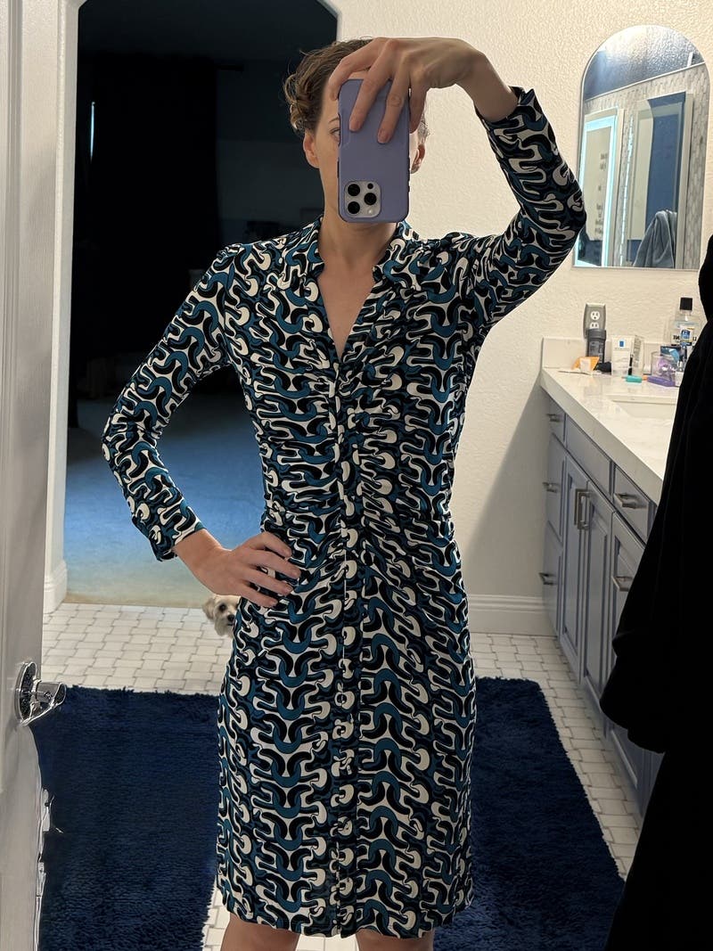 新作☆【DIANE VON FURSTENBERG】dress Jeanne Silk Jersey Wrap Dress – Diane von Furstenberg