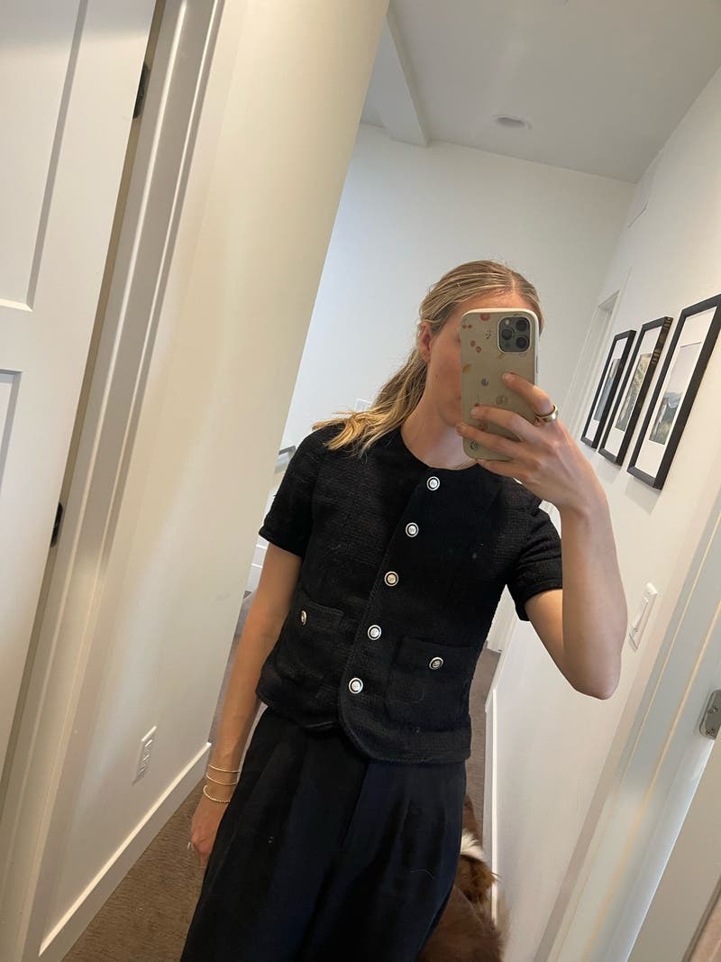 Summer Tweed Jacket by DUNST | Rent the Runway