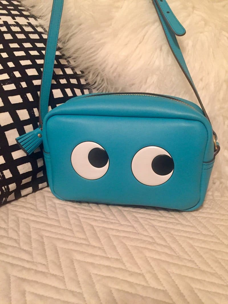 ショルダーバッグ・ポシェット ANYA HINDMARCH BORSA A TRACOLLA EYES IN ECONYL Eyes Essentials Cross-body | Anya Hindmarch US