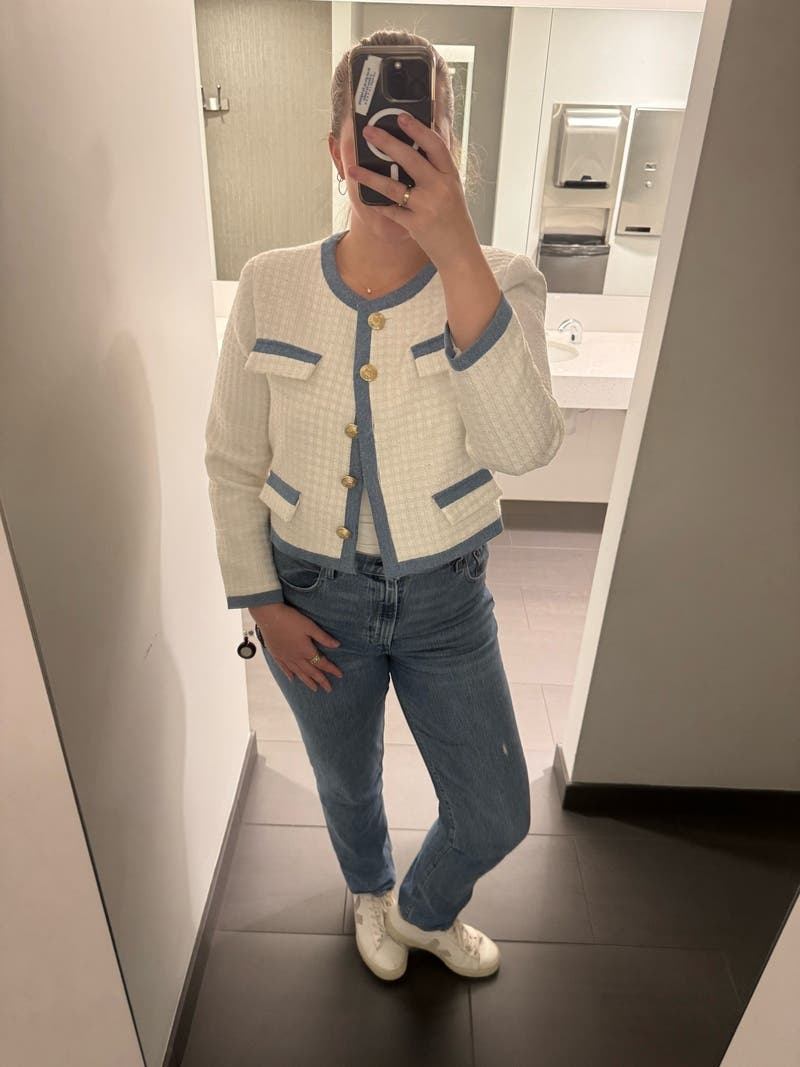 ジャケット ORR Rose Tweed Jacket Rose Tweed Jacket by Alexia Admor | Rent the Runway