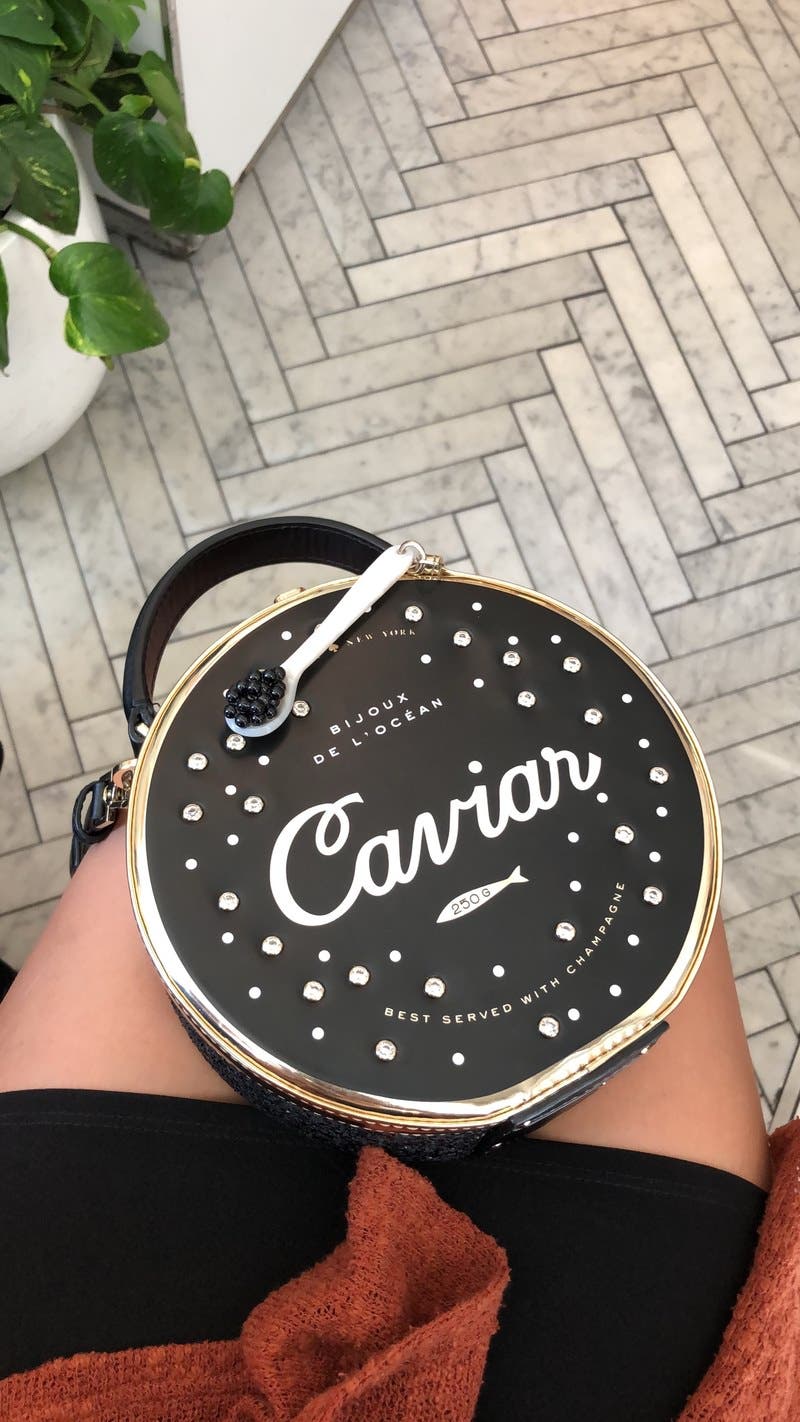 Finer Things Caviar Bag by kate spade new york accessories | Rent