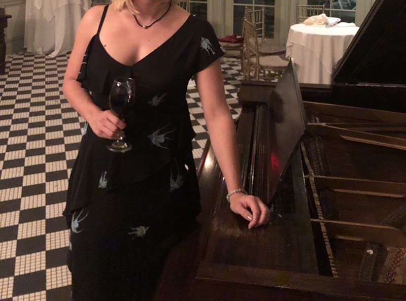 Asymmetric Ruffle Bird Print Dress by Diane von Furstenberg
