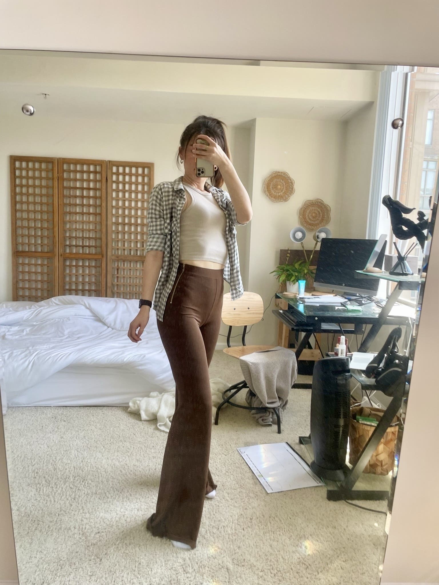 Gaia Flare Pants by Andamane | Rent the Runway