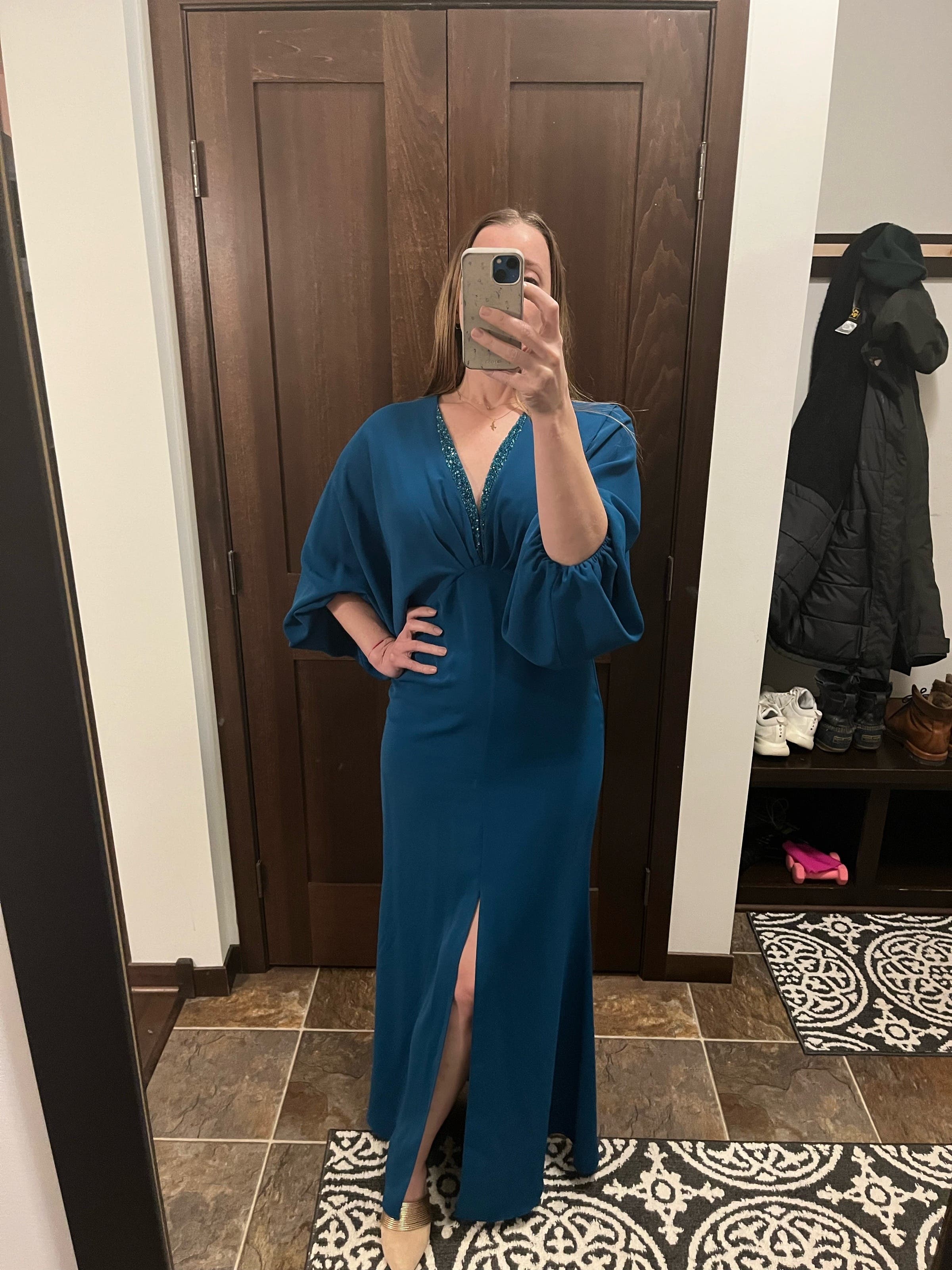 sachin babi blue dress Sachin & Babi Sophia Gown - Ice Blue