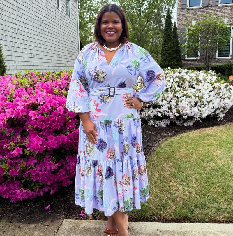 Printed Tiered Dress by Prabal Gurung x RTR | Rent the Runway