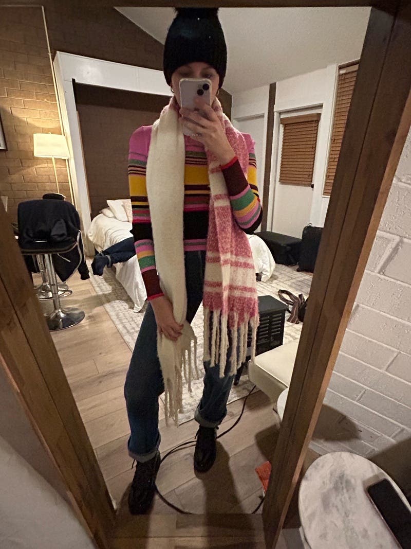 Metallic Stripe Turtleneck by Diane von Furstenberg | Rent
