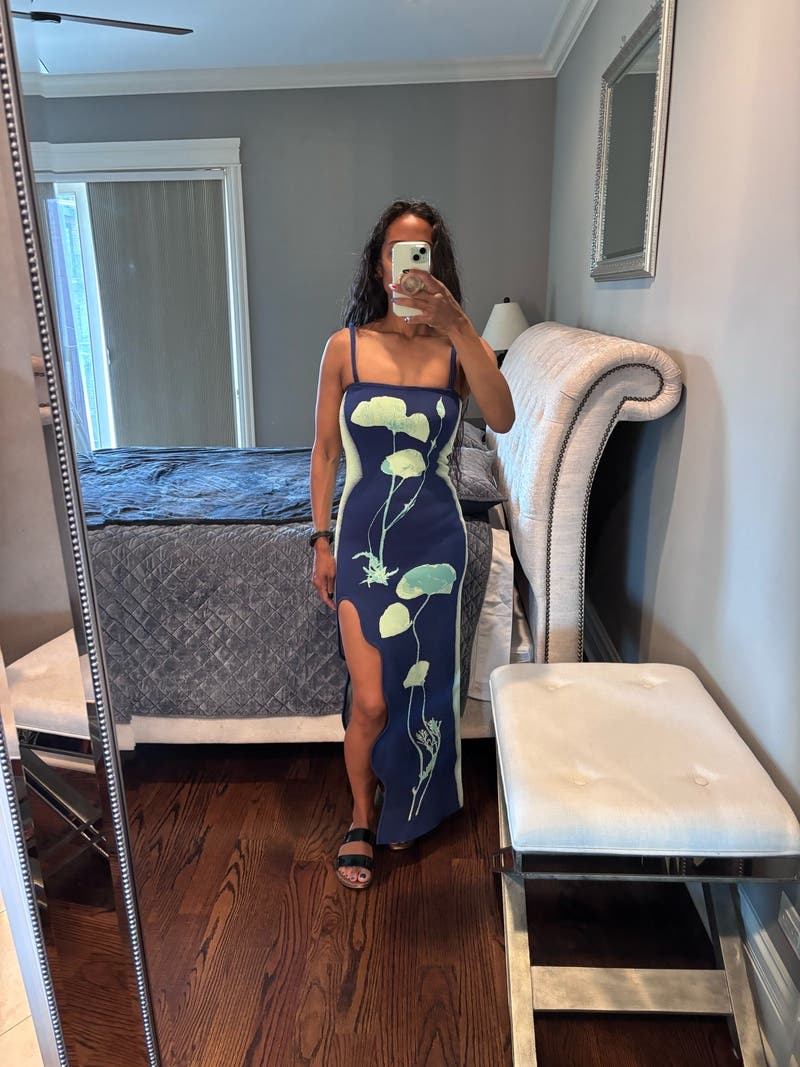iris flower asymmetric sheath maxi dress Leopard Print Asymmetrical Dress (Beige) – Club21.com