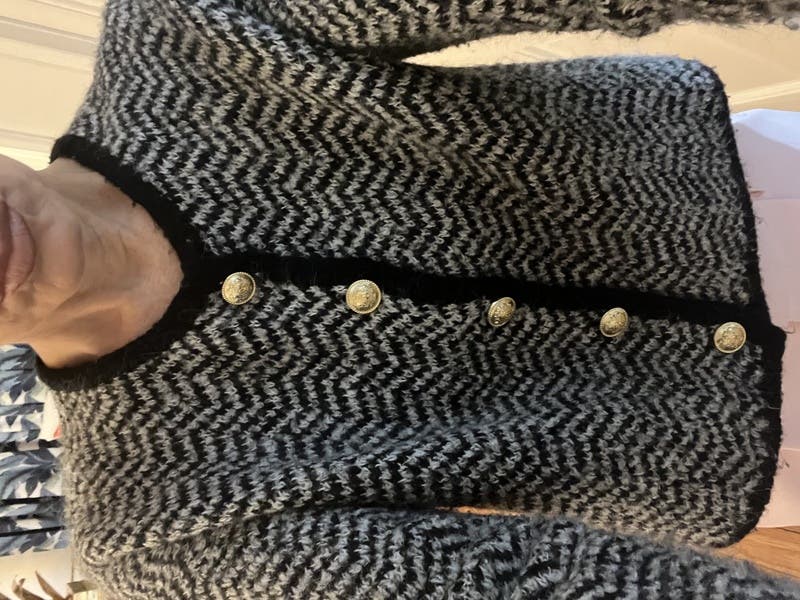 トップス 2601067 UND HERRINGBONE JACQUARD KNIT RECYCLED-HERRINGBONE-OLIVE-