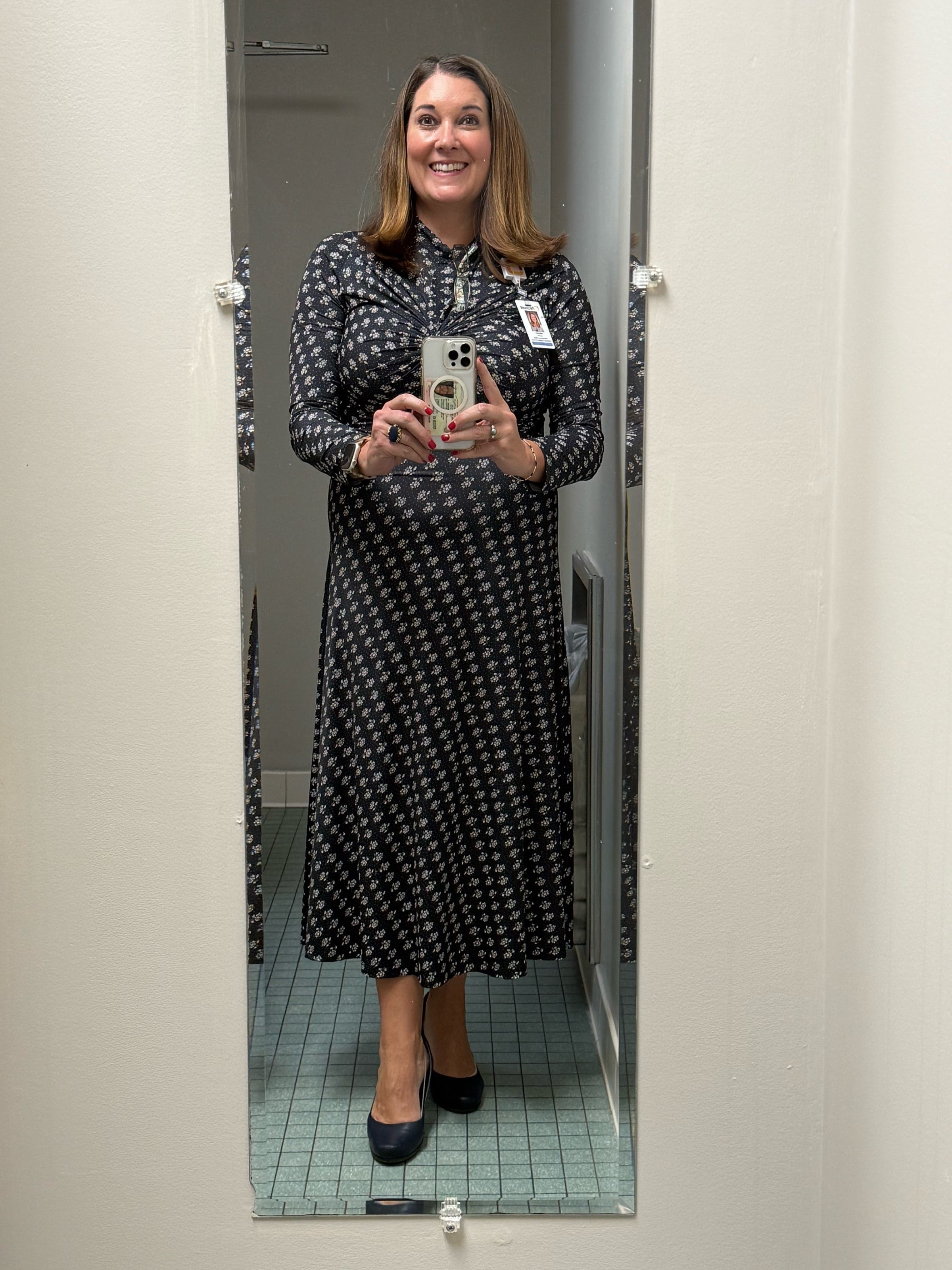 おすし✴︎key neck embroidery dress おすし✴︎key neck embroidery dress key neck embroidery