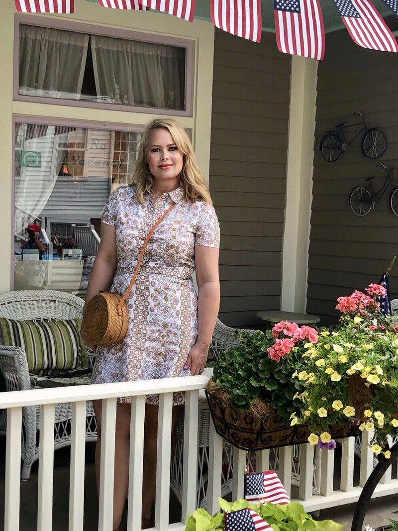 Garden Port Shirtdress by Tory Burch | Rent the Runway