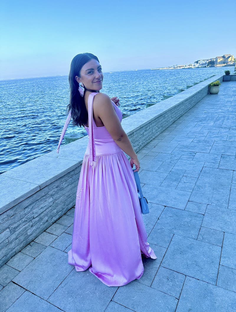 Pink Satin Gown by 3.1 Phillip Lim | Rent the Runway