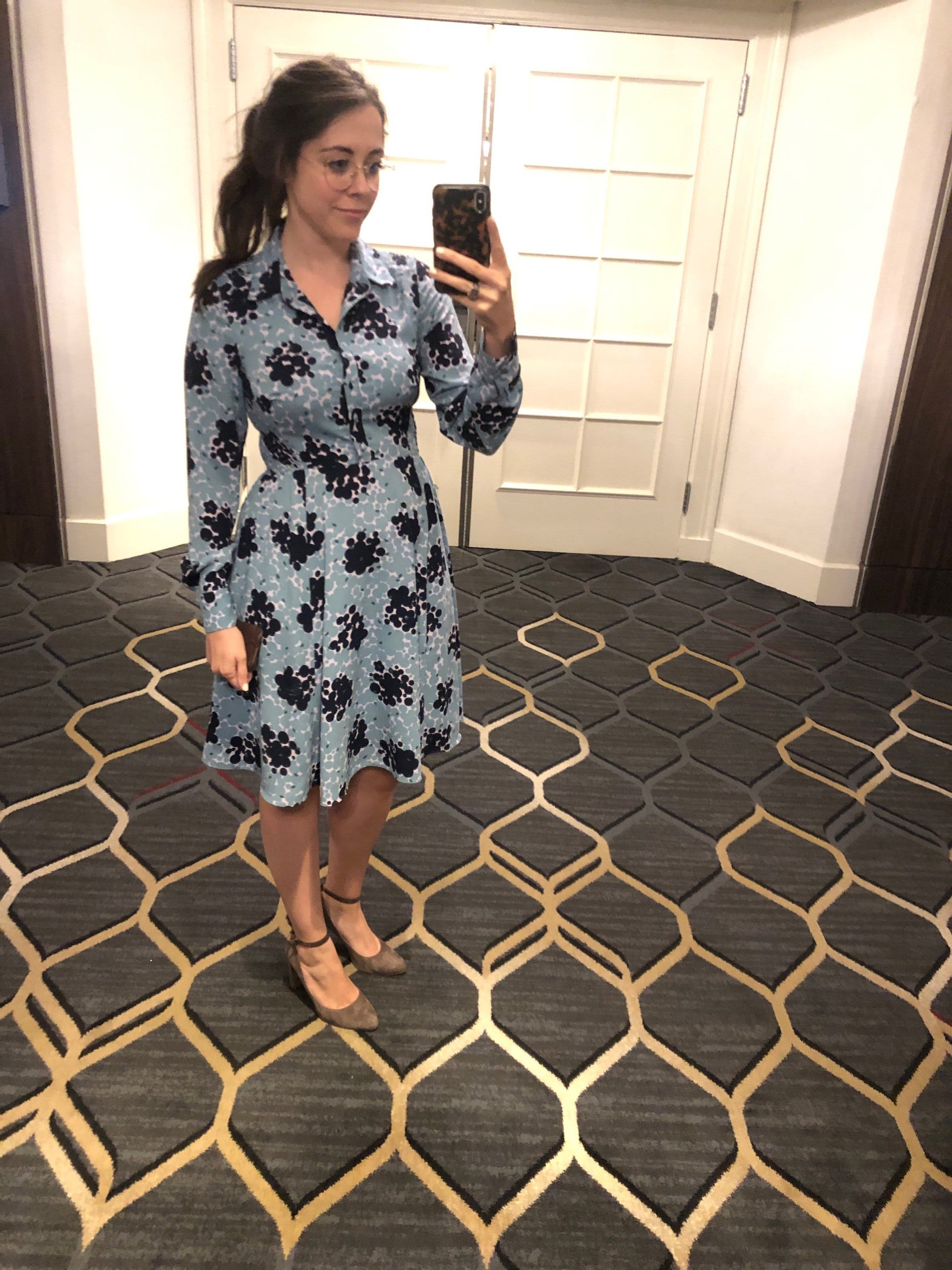 Bubble Dot Smocked Dress by kate spade new york | Rent the