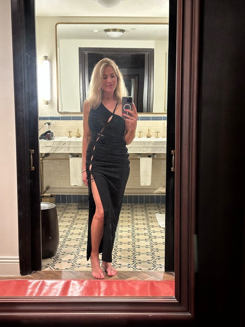 ワンピース louren stand collar check dress Seersucker Shirt Dress – Jenni Kayne