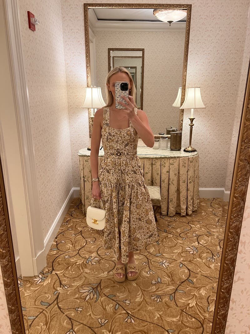 送料関税込★Ulla Johnson★ロザリープリント ミニドレス Enzo Floral Dress by Ulla Johnson | Rent the Runway