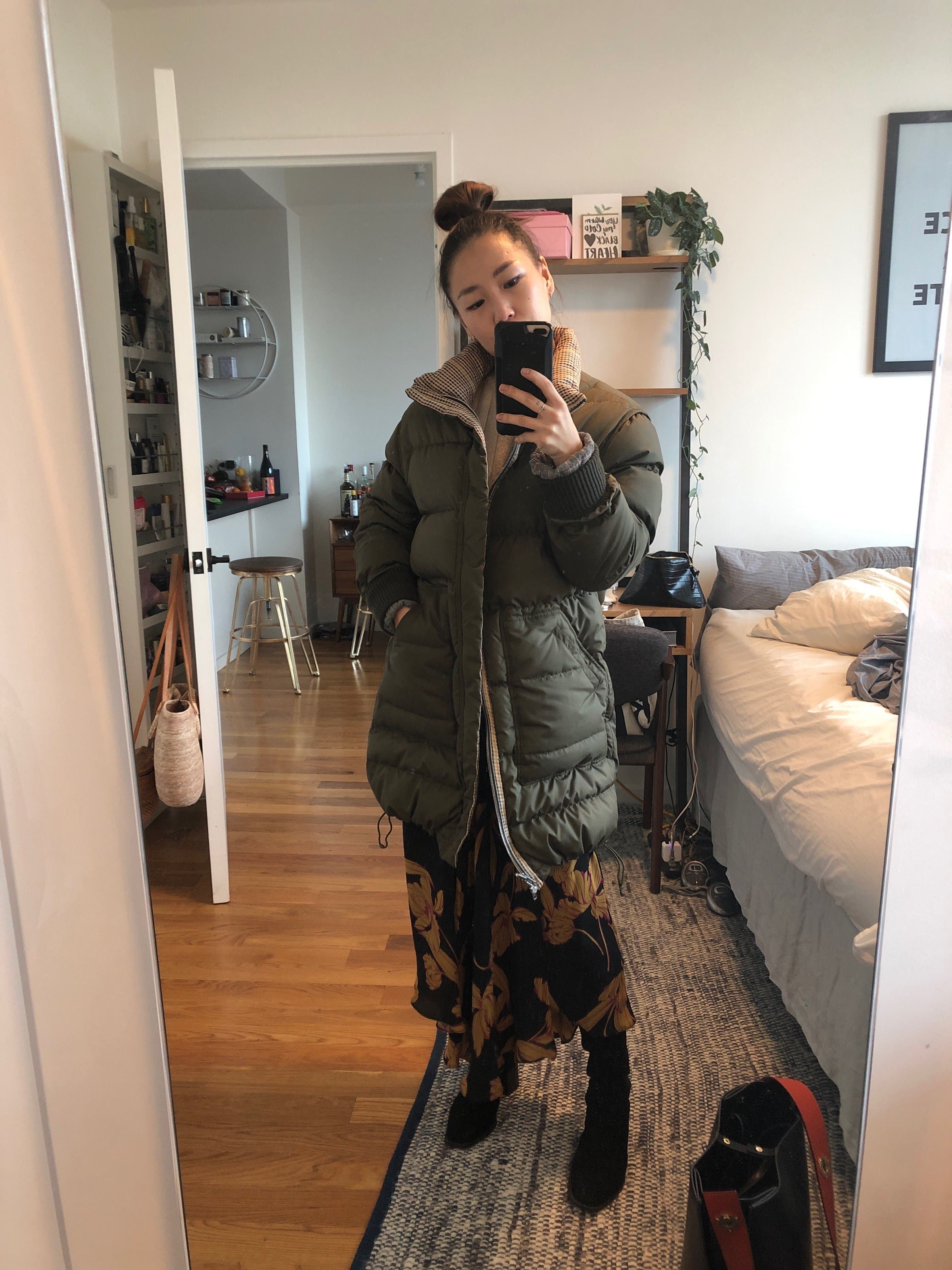 Checked Wool Oversize Down Coat by 3.1 Phillip Lim | Rent the Runway