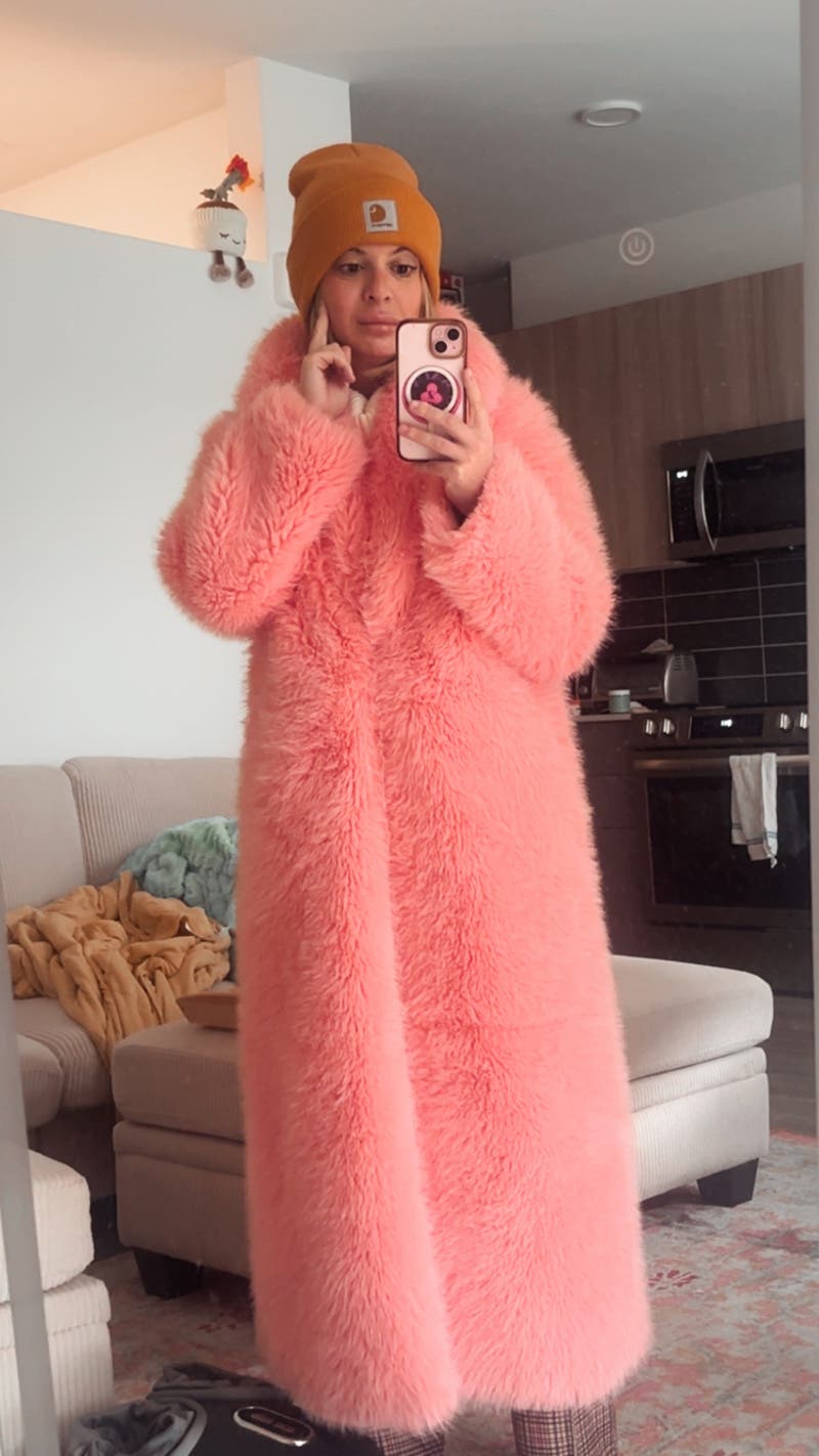 Long Faux Fur Coat by Prabal Gurung x RTR | Rent the Runway